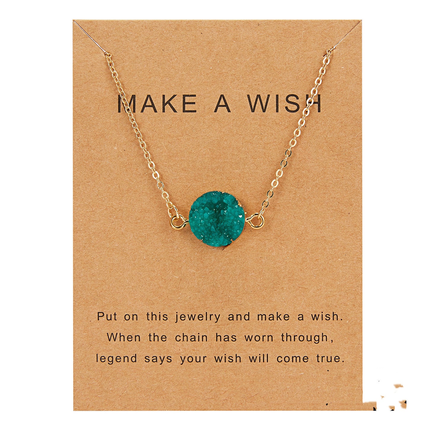 Make A Wish Moon Pendants