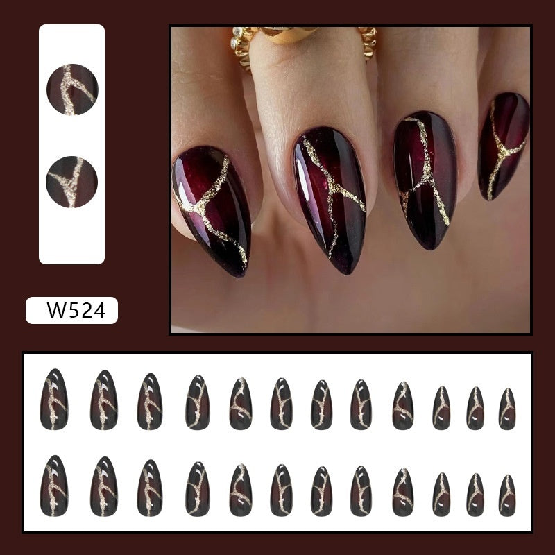 Blood Gold Nail Set