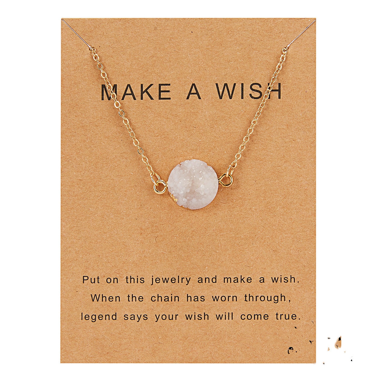 Make A Wish Moon Pendants