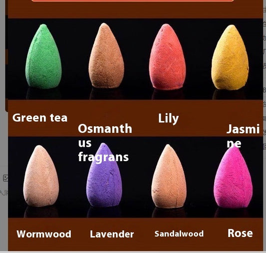 Incense Burners and Backflow Cones Sets