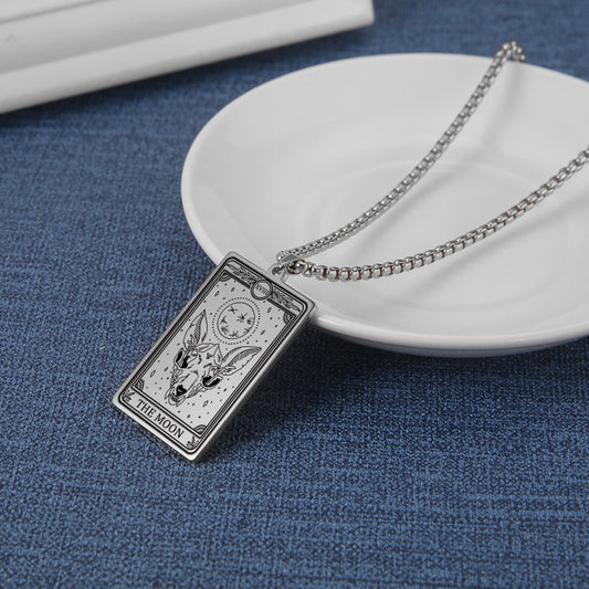 Mini Tarot Card Necklace