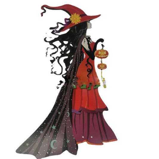 Pretty Witch Yard Ornament