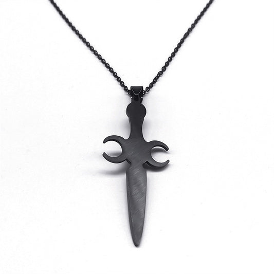 Dagger Pendant Necklace