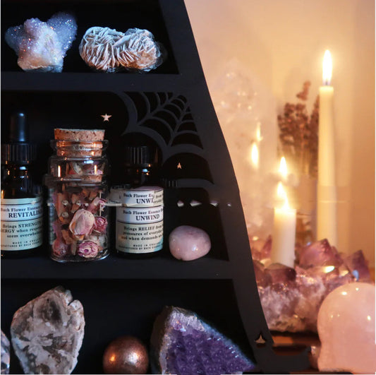 Witch Hat Crystal Shelf (2 styles)