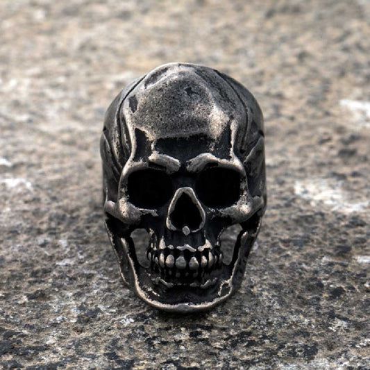 Metal Skull Ring
