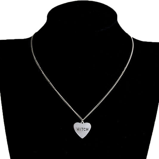 Witch Heart Necklace