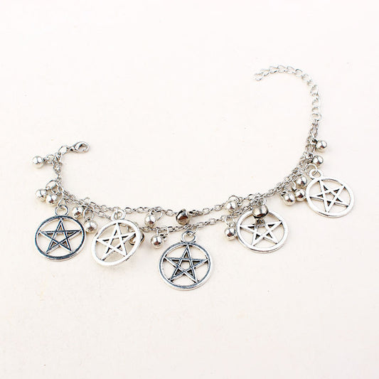 Pentagram Charm Bracelet