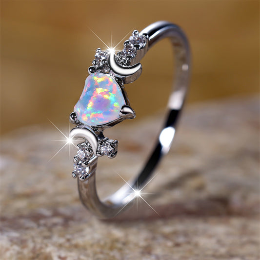 Triple Moon Love Ring