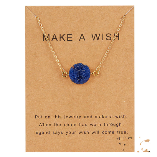 Make A Wish Moon Pendants