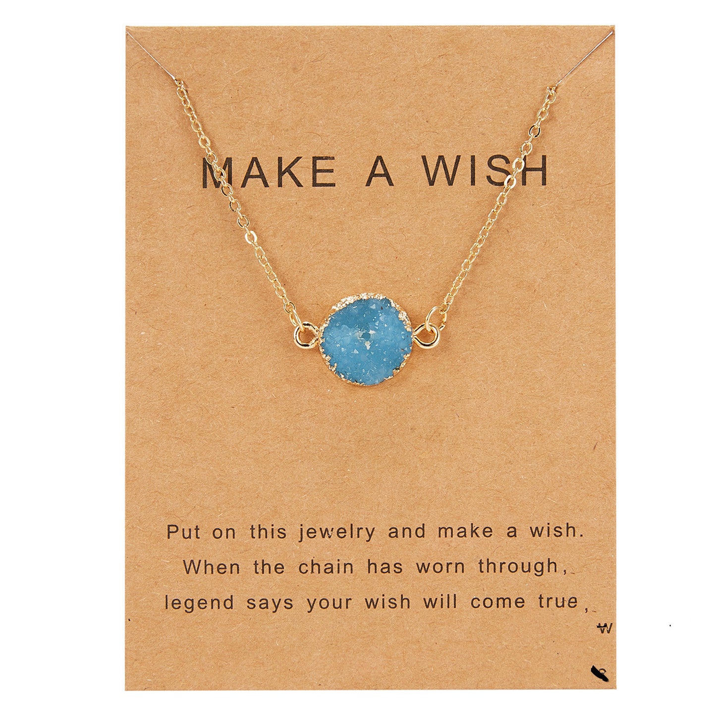 Make A Wish Moon Pendants