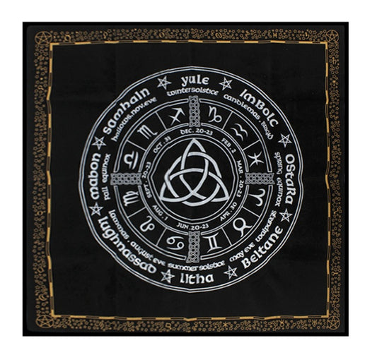 Triquetra Calendar Altar Cloth