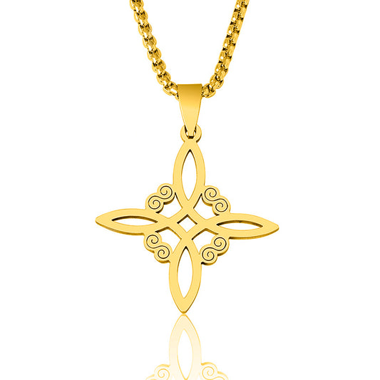 Witch Knot Earrings & Necklace