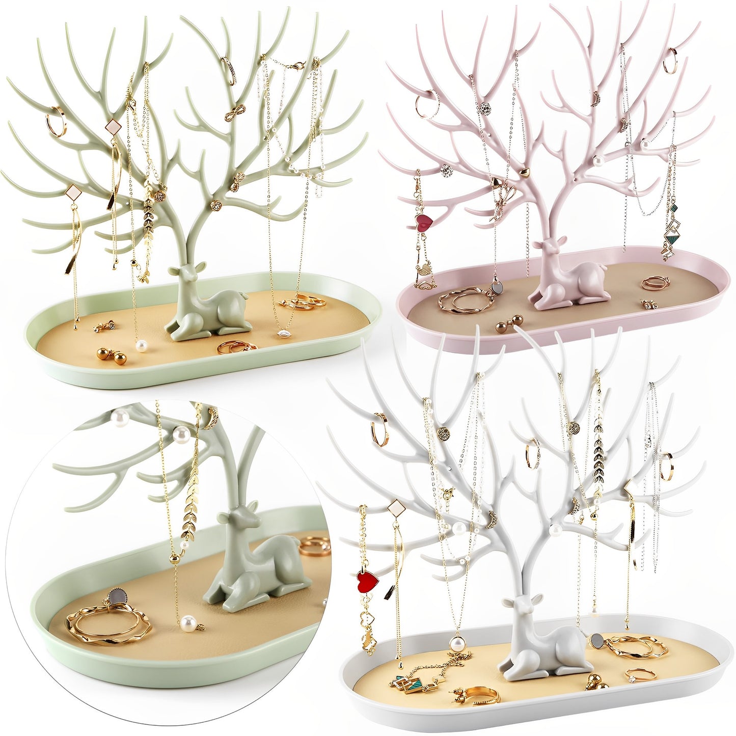 Antler Jewelry Display Stand
