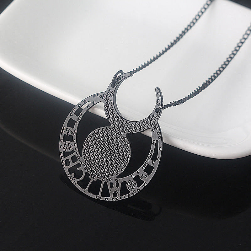 Crescent Moon Witch Necklace