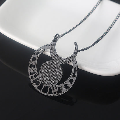 Crescent Moon Witch Necklace