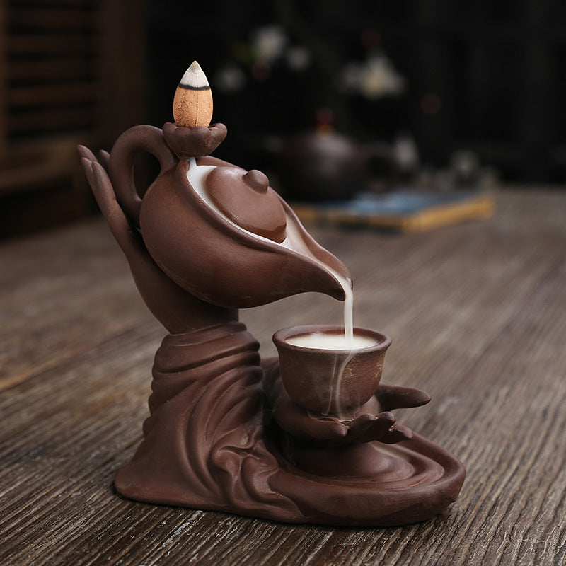 Hanging Pot Incense Burner and Cones Sets