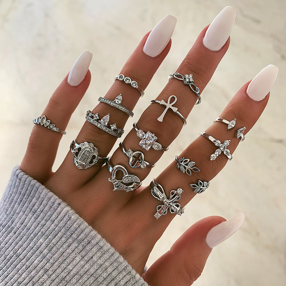 Curated 8 Piece Ring Sets