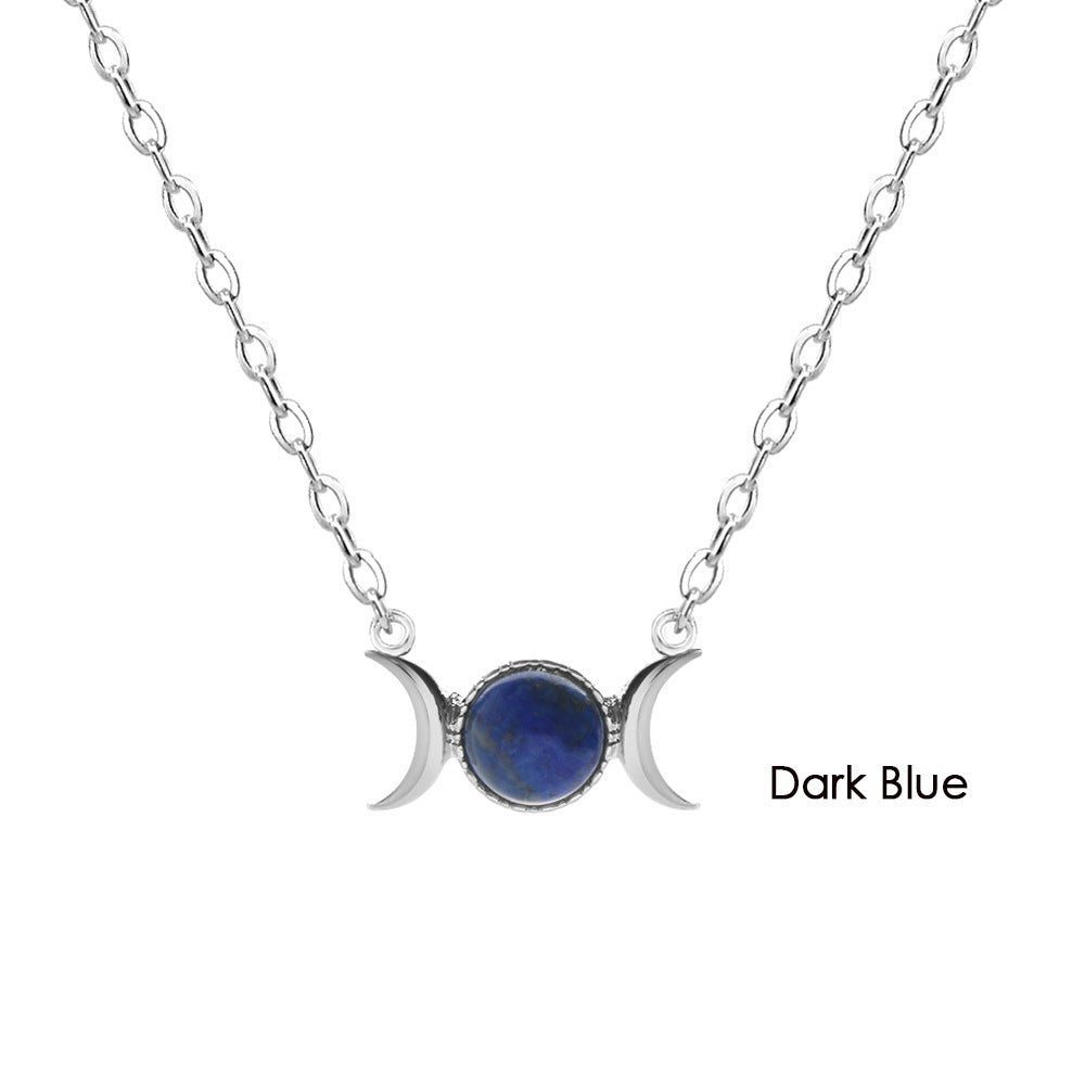 Triple Moon Necklace