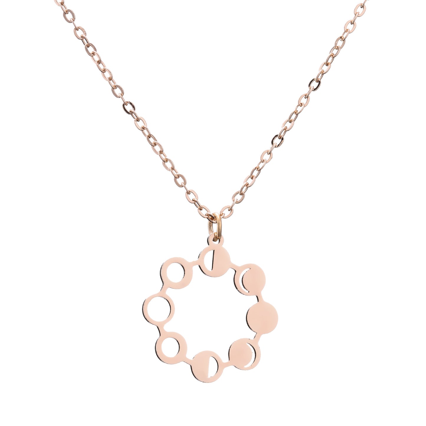 Dainty Moon Phase Necklace