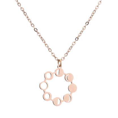 Dainty Moon Phase Necklace