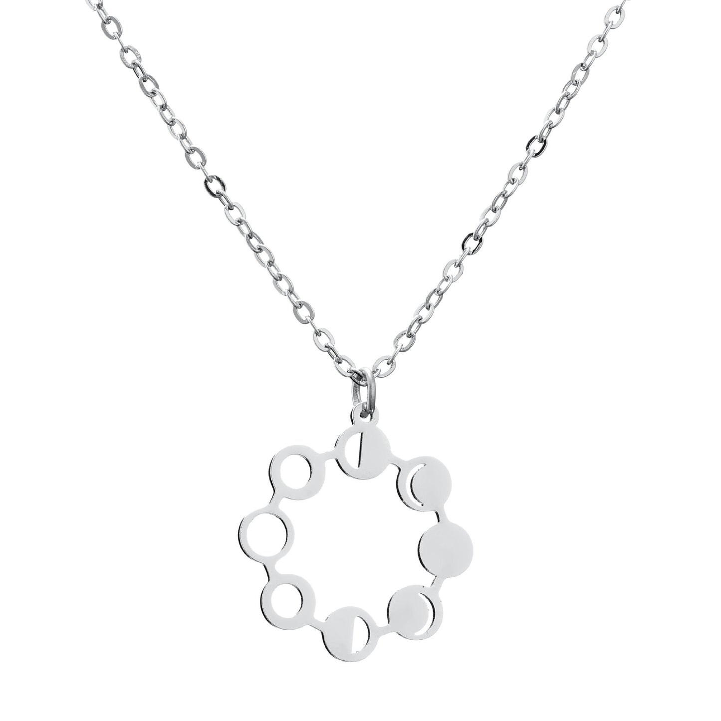 Dainty Moon Phase Necklace