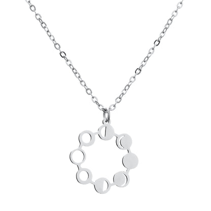 Dainty Moon Phase Necklace