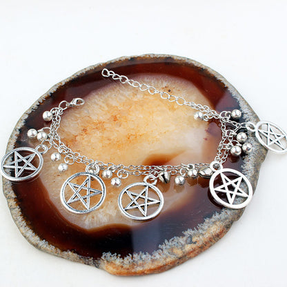Pentagram Charm Bracelet