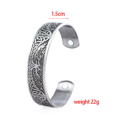 Tree of Life Celtic Cuff Bracelet