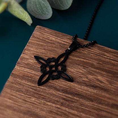Witch Knot Earrings & Necklace