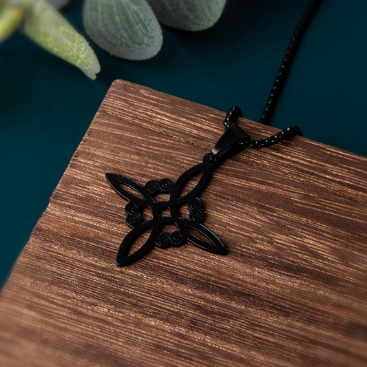 Witch Knot Earrings & Necklace