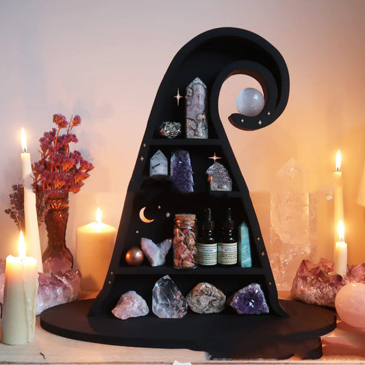 Witch Hat Crystal Shelf (2 styles)