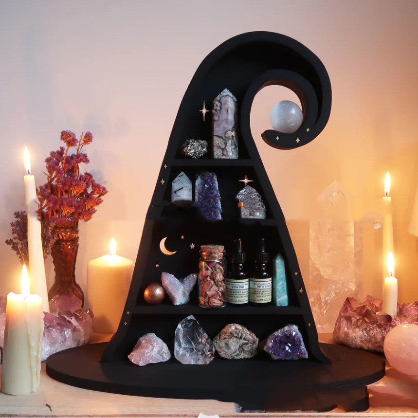 Witch Hat Crystal Shelf (2 styles)