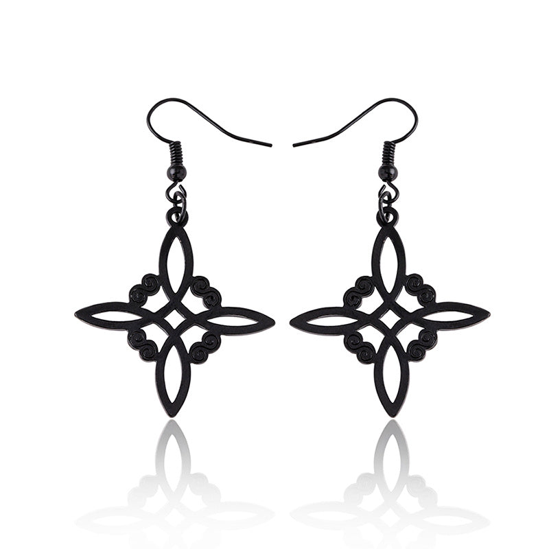 Witch Knot Earrings & Necklace