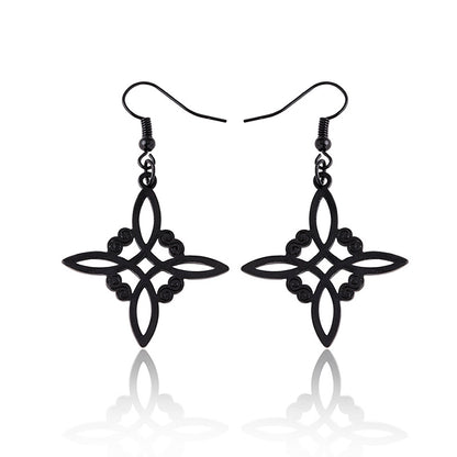 Witch Knot Earrings & Necklace