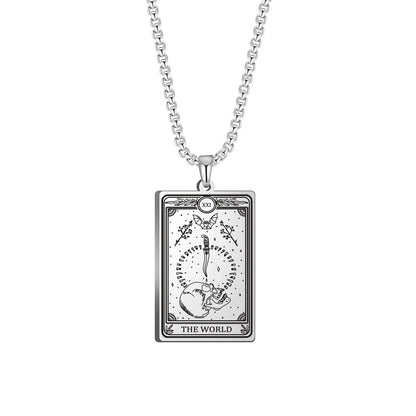 Mini Tarot Card Necklace