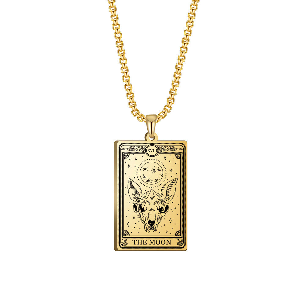 Mini Tarot Card Necklace