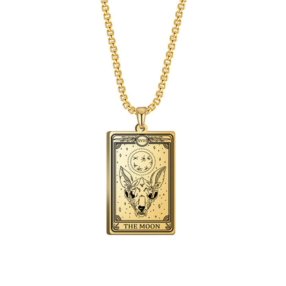 Mini Tarot Card Necklace