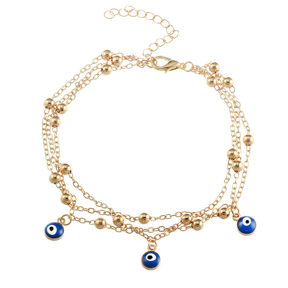 Evil Eye Charm Anklet