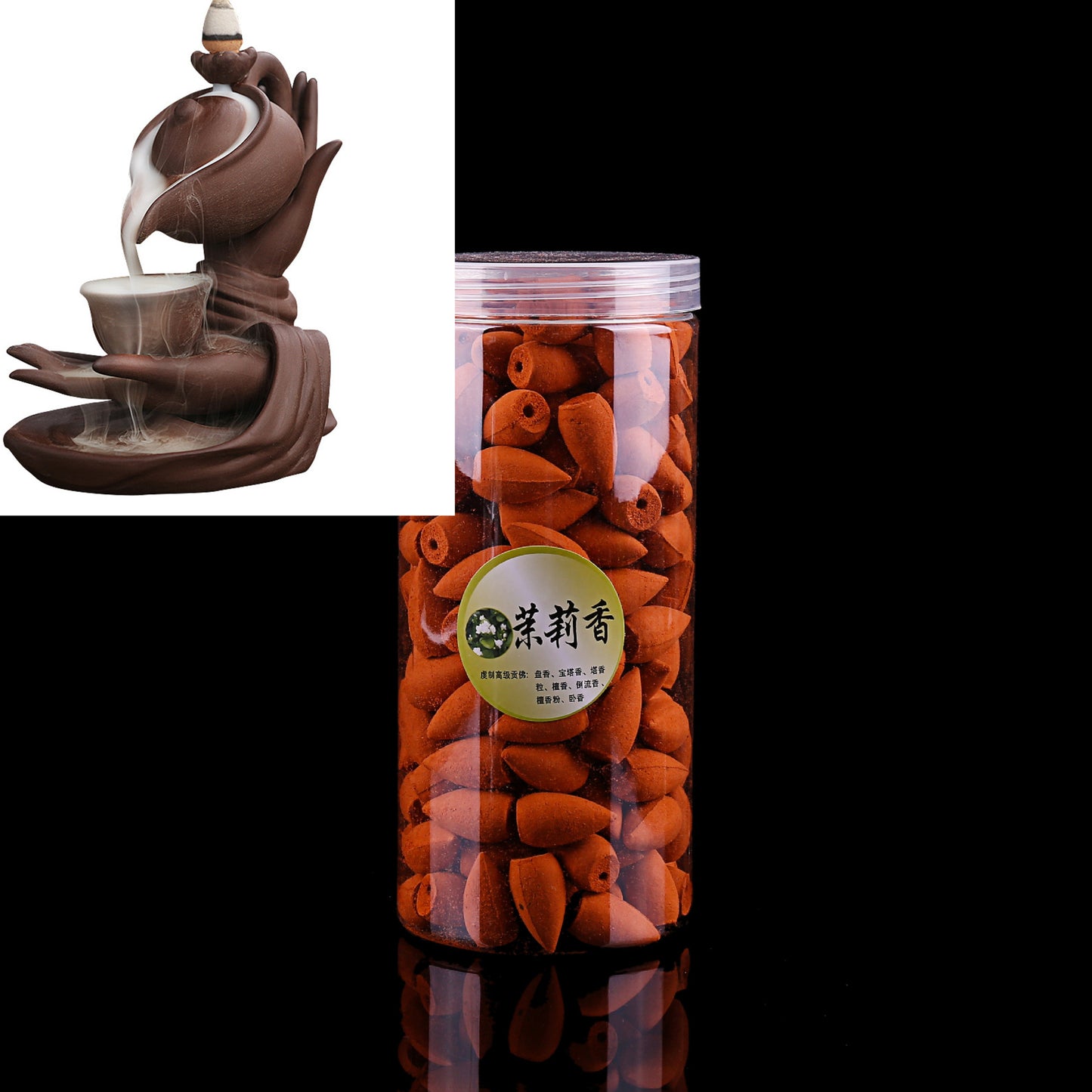 Hanging Pot Incense Burner and Cones Sets