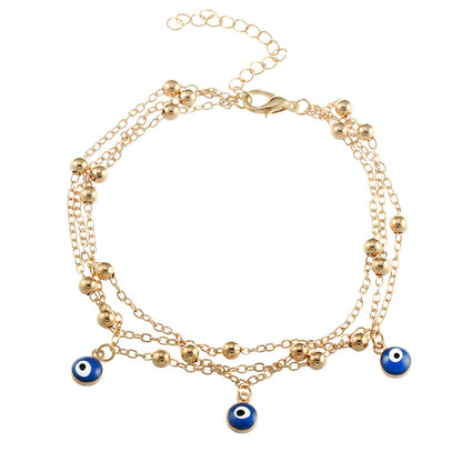 Evil Eye Charm Anklet