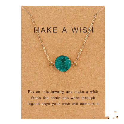 Make A Wish Moon Pendants