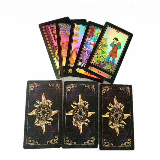 Rainbow Metallic Tarot Deck