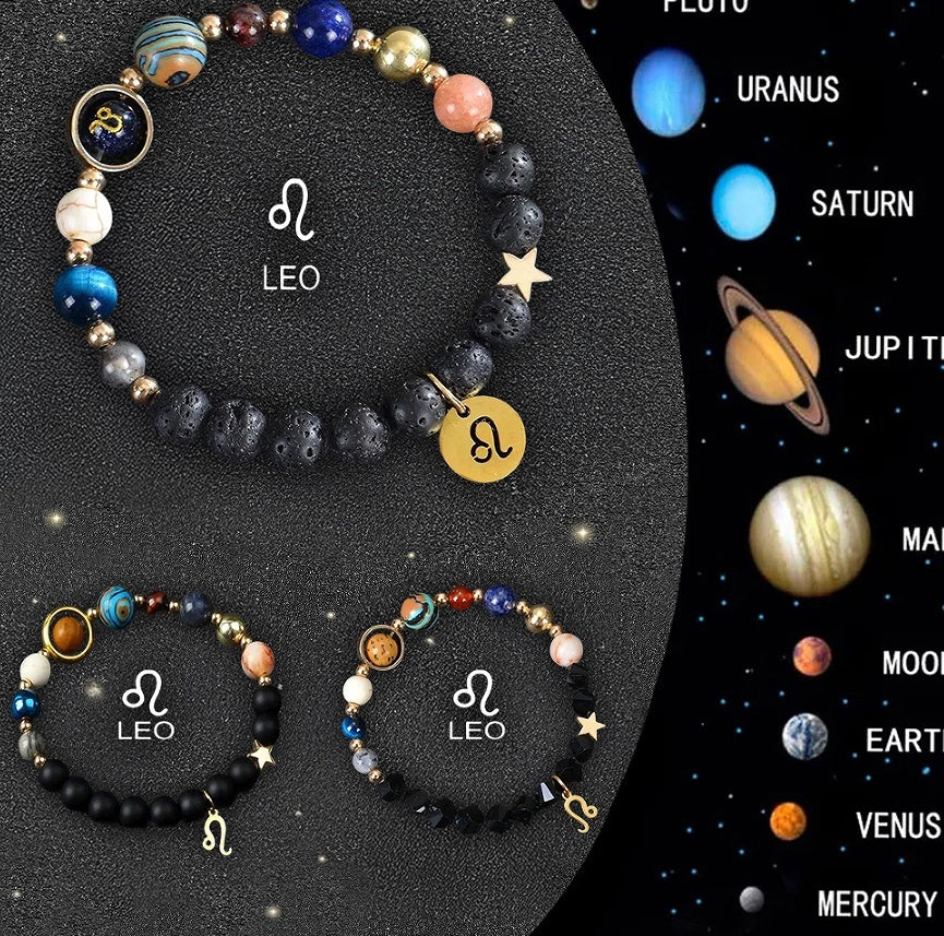 Zodiac Crystal Bracelets