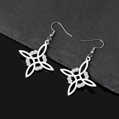Witch Knot Earrings & Necklace