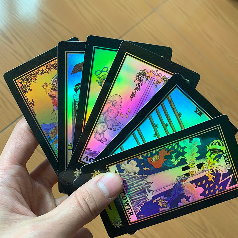 Rainbow Metallic Tarot Deck
