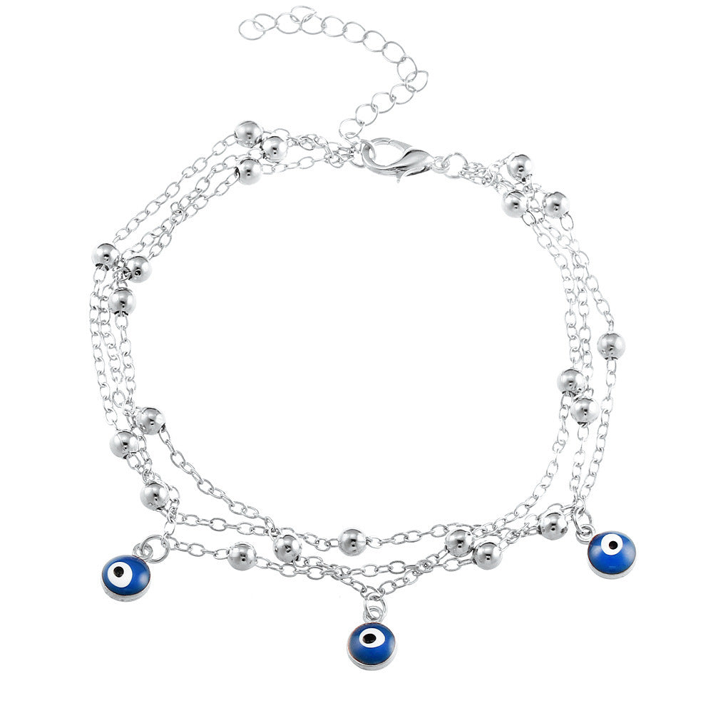 Evil Eye Charm Anklet