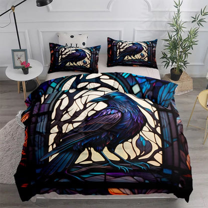 Crow Three-piece Bed Set