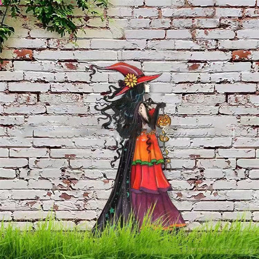 Pretty Witch Yard Ornament