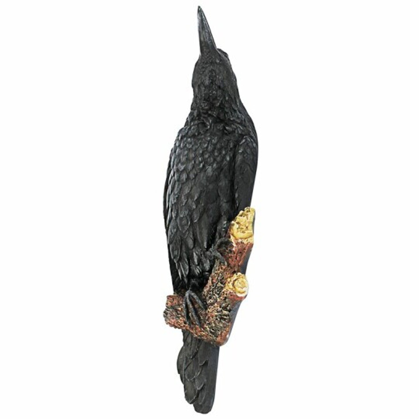 Black Crow Resin Wall Sculpture