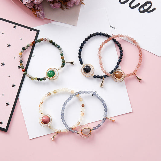 Color Stone Bracelets